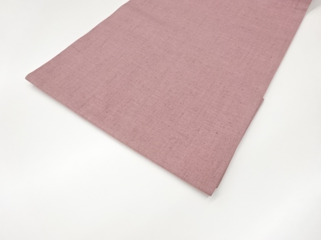  手織り紬金駒刺繍蟹に抽象犬模様袋帯